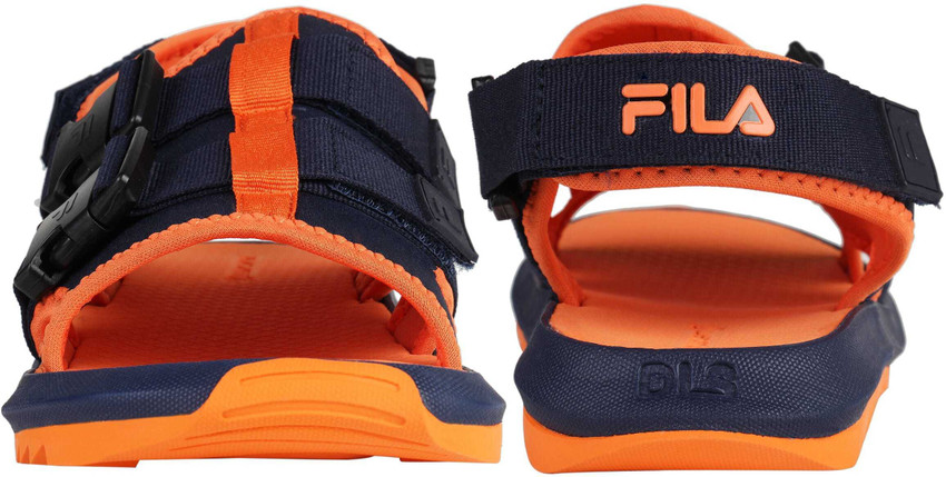 Orange hotsell fila slides