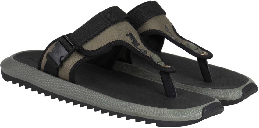 FILA Fila Men Green NAVOTRO Men Olive Black Sandals Buy FILA