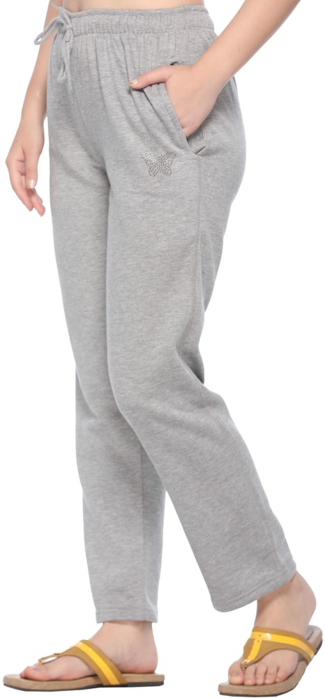 Buy Stylish Grey Track Pant For Women Online In India By Cupidclothing -  Cotton Lycra – Cupid Clothings