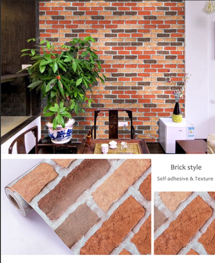 Williston Forge Margret Peel  Stick Brick Wallpaper  Reviews  Wayfair