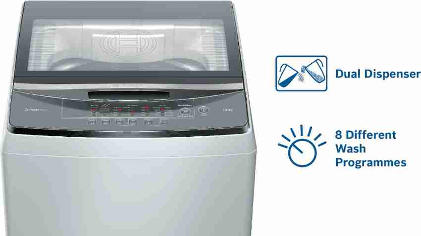 Bosch washing machine store 7kg top load