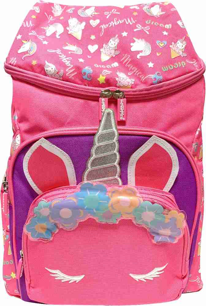 Flipkart Scoobies Hoodie Unicorn Character Jr Backpack School Bag School Bag