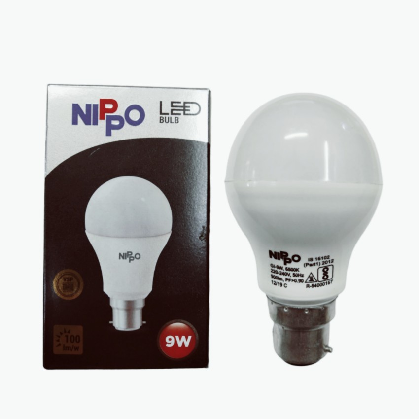 Nippo led bulb 9 shop watt price