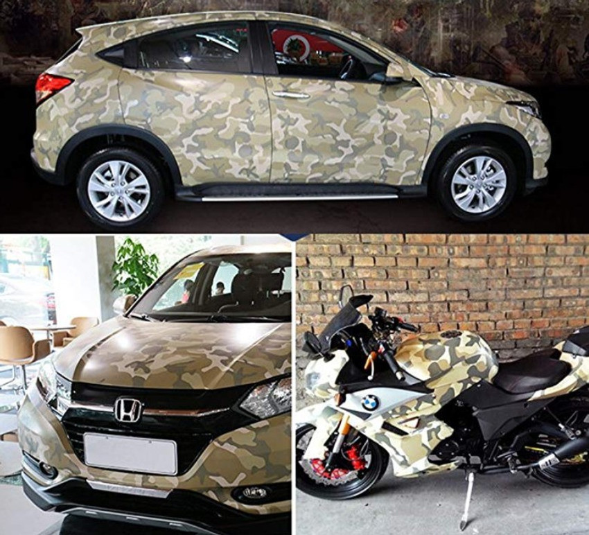 Camouflage wrap for bike on sale