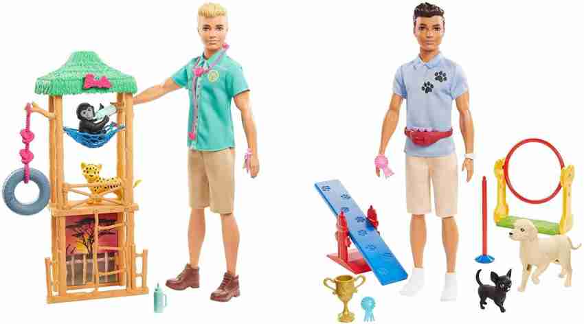 Barbie careers pet 2024 vet doll and playset