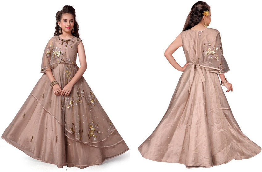 Party wear ethnic gowns sales flipkart
