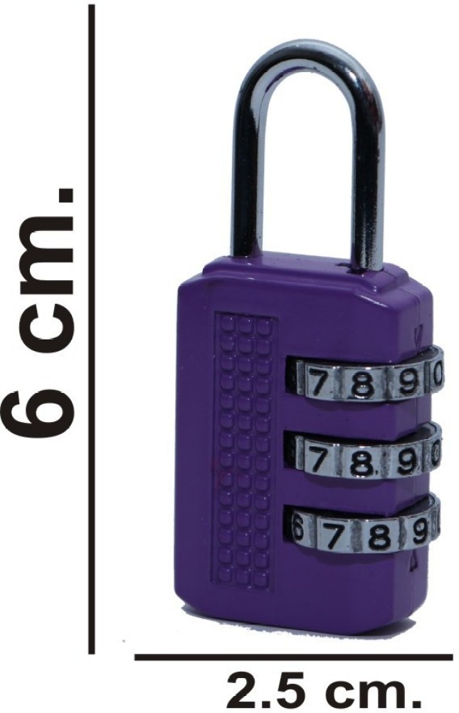 Travelmall TSA 3-Dial Combination Lock, Red Edition – Travelmall Switzerland