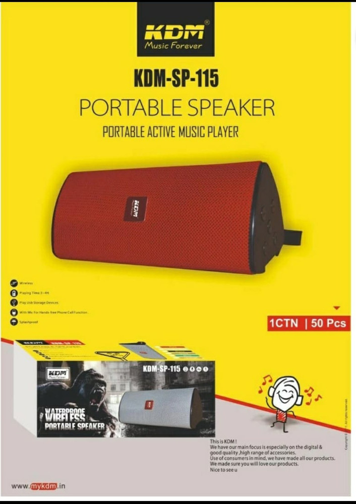 Kdm bluetooth outlet speaker flipkart