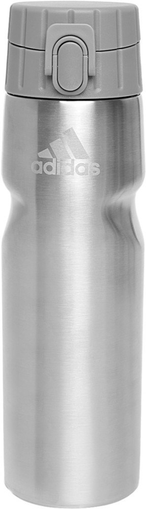 adidas Steel Metal Bottle 600 ML - White, Unisex Training