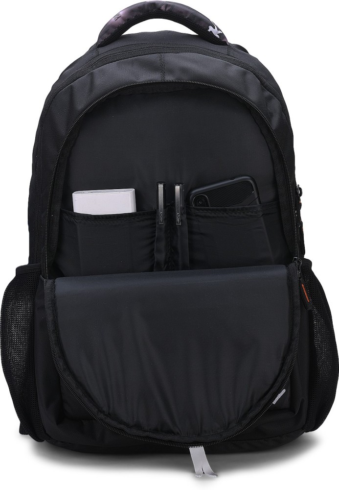 LOUIS CARON Hi storage front zipper 30 L Laptop Backpack Orange - Price in  India