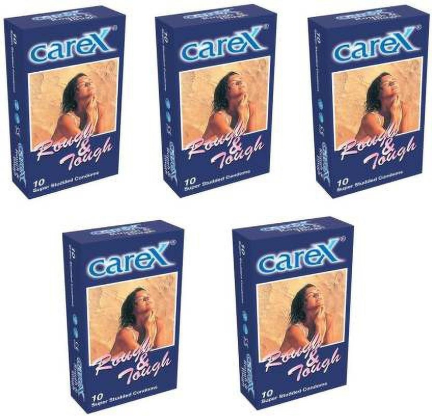 Carex 3in1 Super Dotted Ribbed Contoured Condoms 10pcs Pack