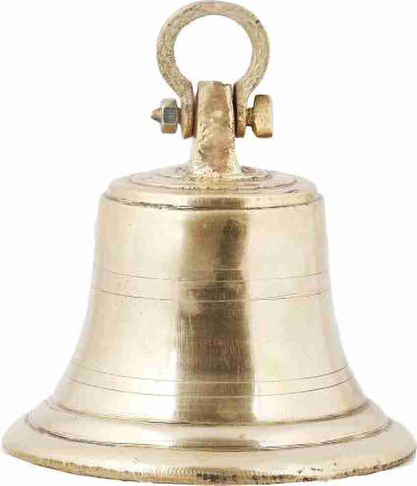 Buy Pure Source India Brass Bell Temple Ghanta Pooja Bell (1.5 KG