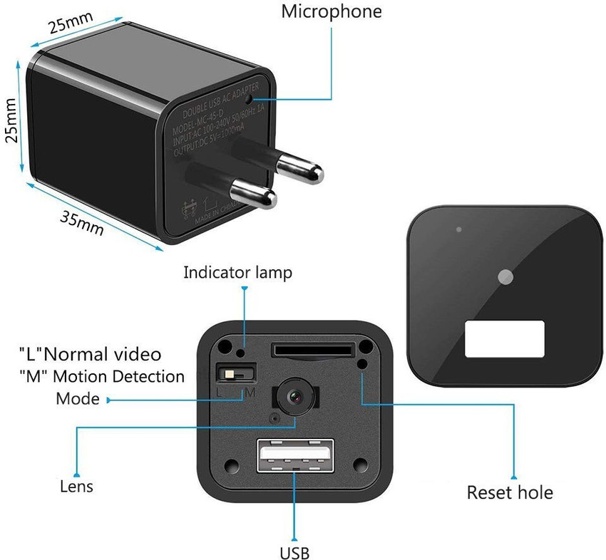 usb plug spy cam