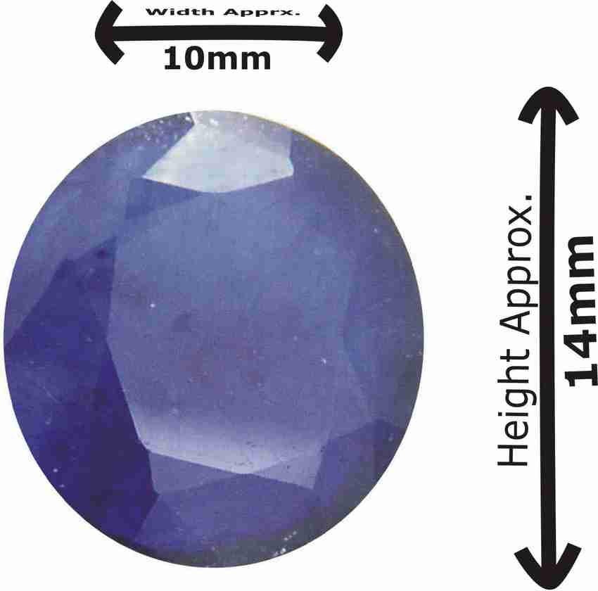 TEJVIJ AND SONS 9.00 Ratti Indra Neelam Blue Sapphire GLI Certified Gemstone Stone Sapphire Ring Price in India Buy TEJVIJ AND SONS 9.00 Ratti Indra Neelam Blue Sapphire GLI Certified Gemstone