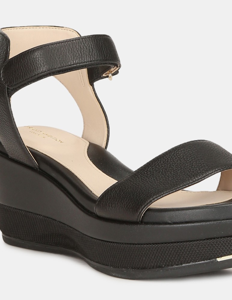 Cole haan black on sale wedge