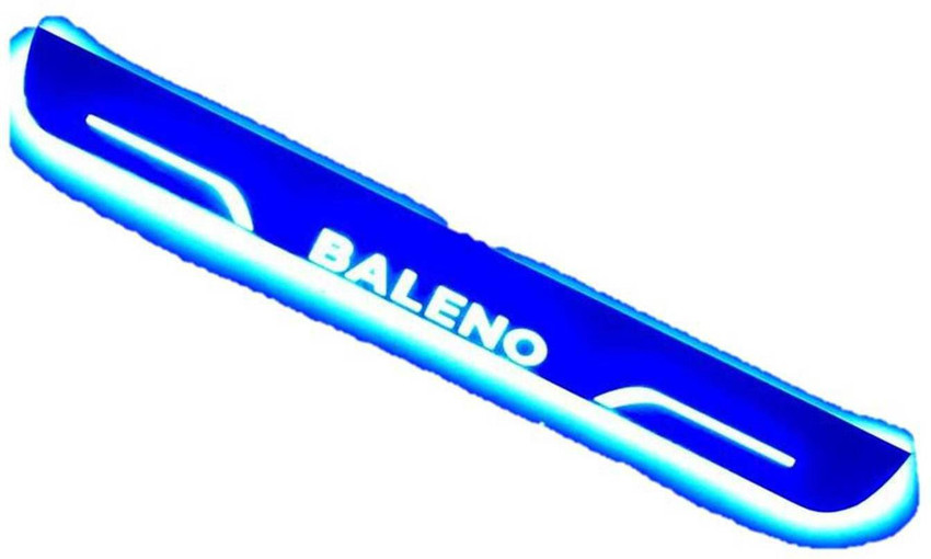 CARMART Blue Led Baleno Door Sill Plate Price in India Buy