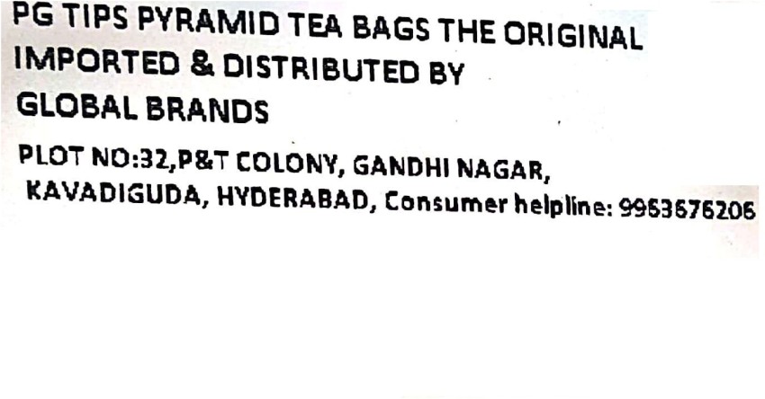 PG Tips Black Pyramid Tea Bags