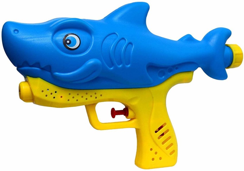 Brown Leaf Shark Fish Water Gun Pichkari Super Power Gun Toys Holi