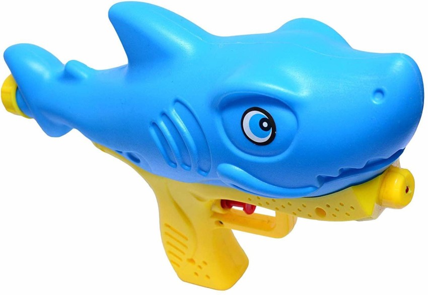 Ascension Plastic Dolphin Fish Water Gun Shot Pichkari Tank Toy