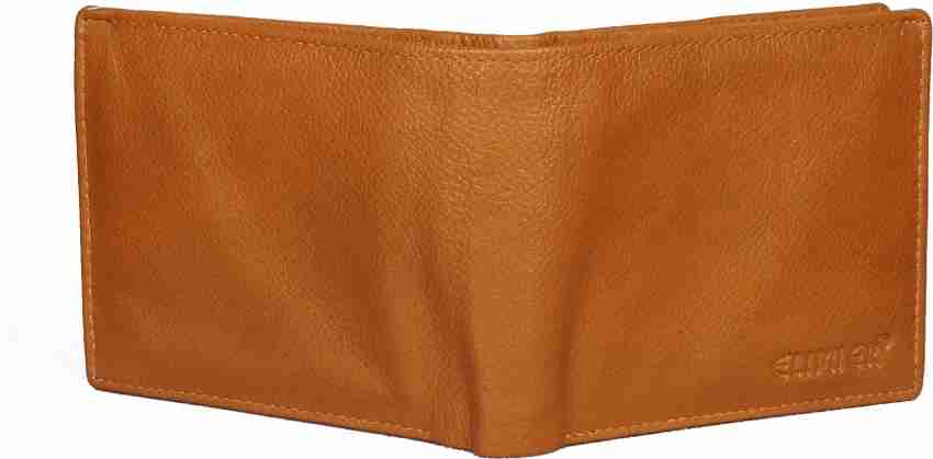 elimier Men Tan Genuine Leather Wallet Tan Price in India Flipkart