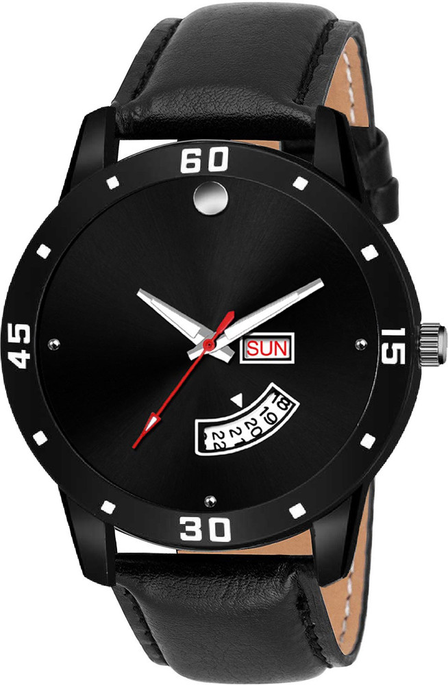 Royal Edge Black Dial Strap Day Date Unique Ghadi Analog Watch For Men Buy Royal Edge Black Dial Strap Day Date Unique Ghadi Analog Watch For Men