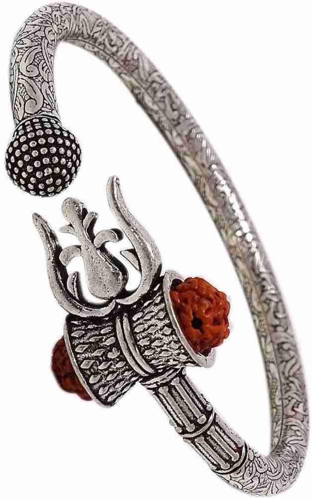 Silver outlet shiva kada