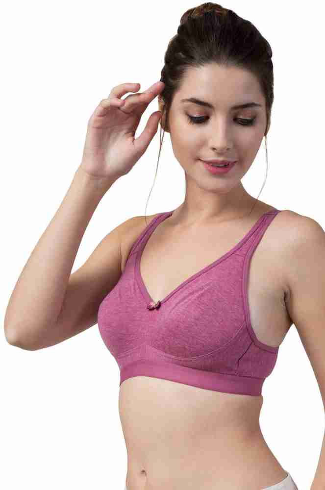 Women's Pack Of 3 Full Coverage, Non-Padded, Organic Cotton Bra (COMB0 –  gsparisbeauty