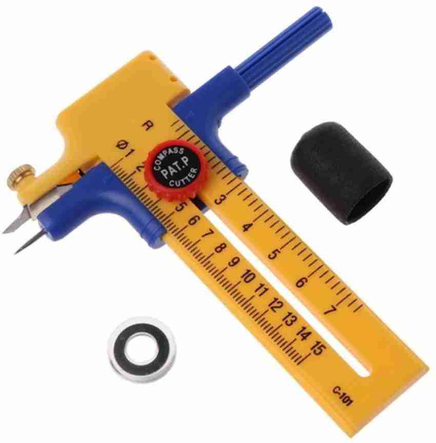 DAFA Compass Cutter for Cutting Paper Films Leather With 5
