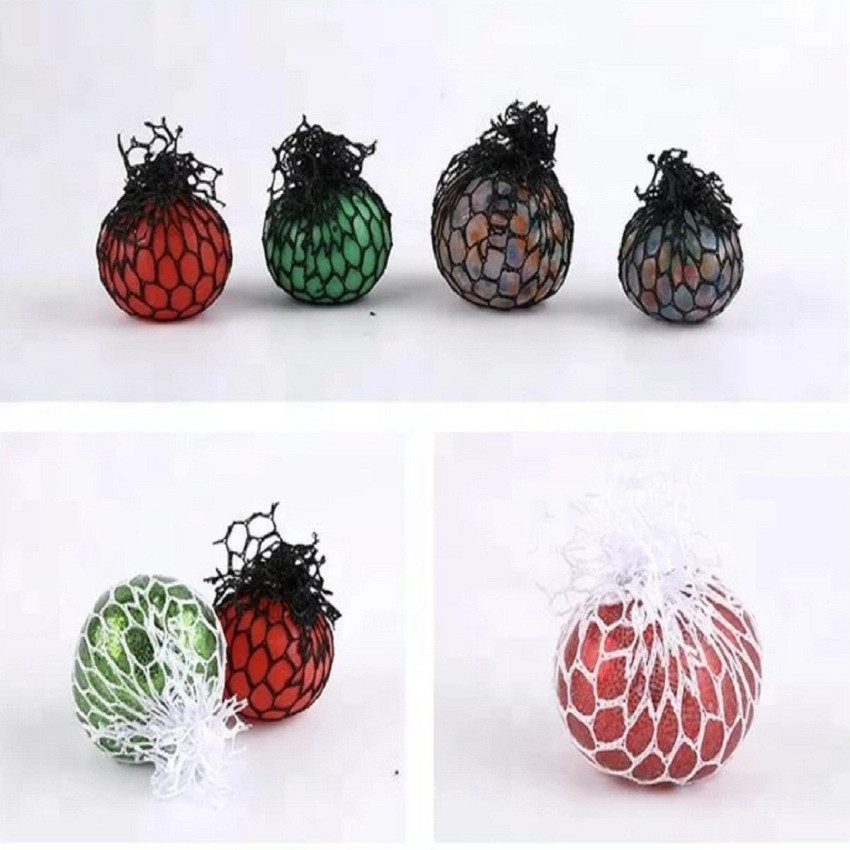 Fancy Shoppee Fancy Barrell Squash ball Stress relief Mesh suashy