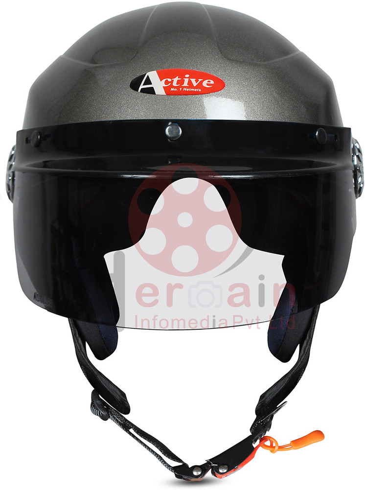 MMW HALF FACE HELMET FOR MEN AND WOMEN Medium S.BLACK Motorbike