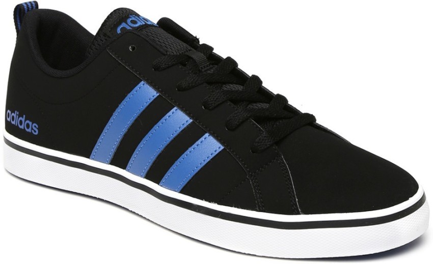 ADIDAS NEO ADIDAS NEO Men Black Solid Pace VS Leather Sneakers