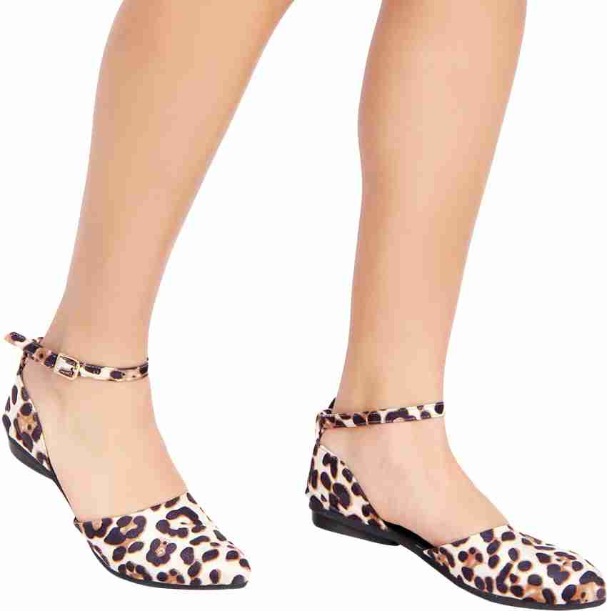 Office leopard print discount sandals