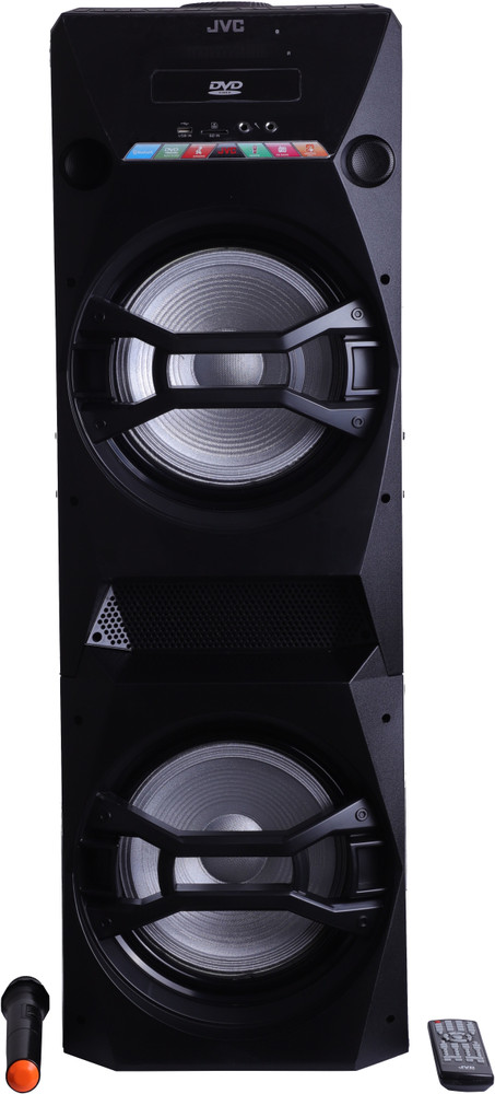 Jvc party speaker with dvd hot sale player