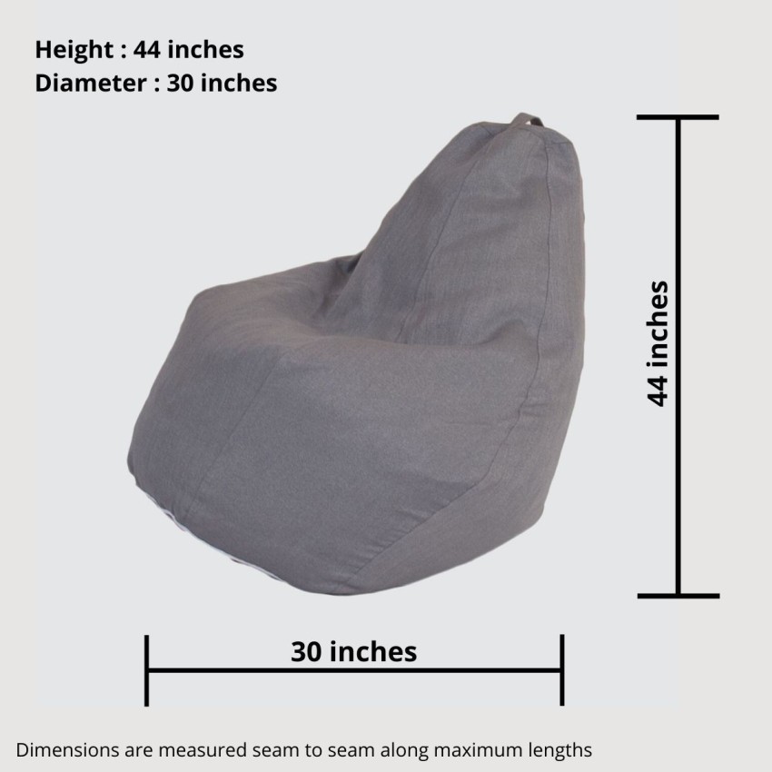 fluco XXXL Droppy No Re Requi Washable Teardrop Bean Bag With Foam Filling Price in India Buy fluco XXXL Droppy No Re Requi Washable Teardrop Bean Bag With Foam Filling online