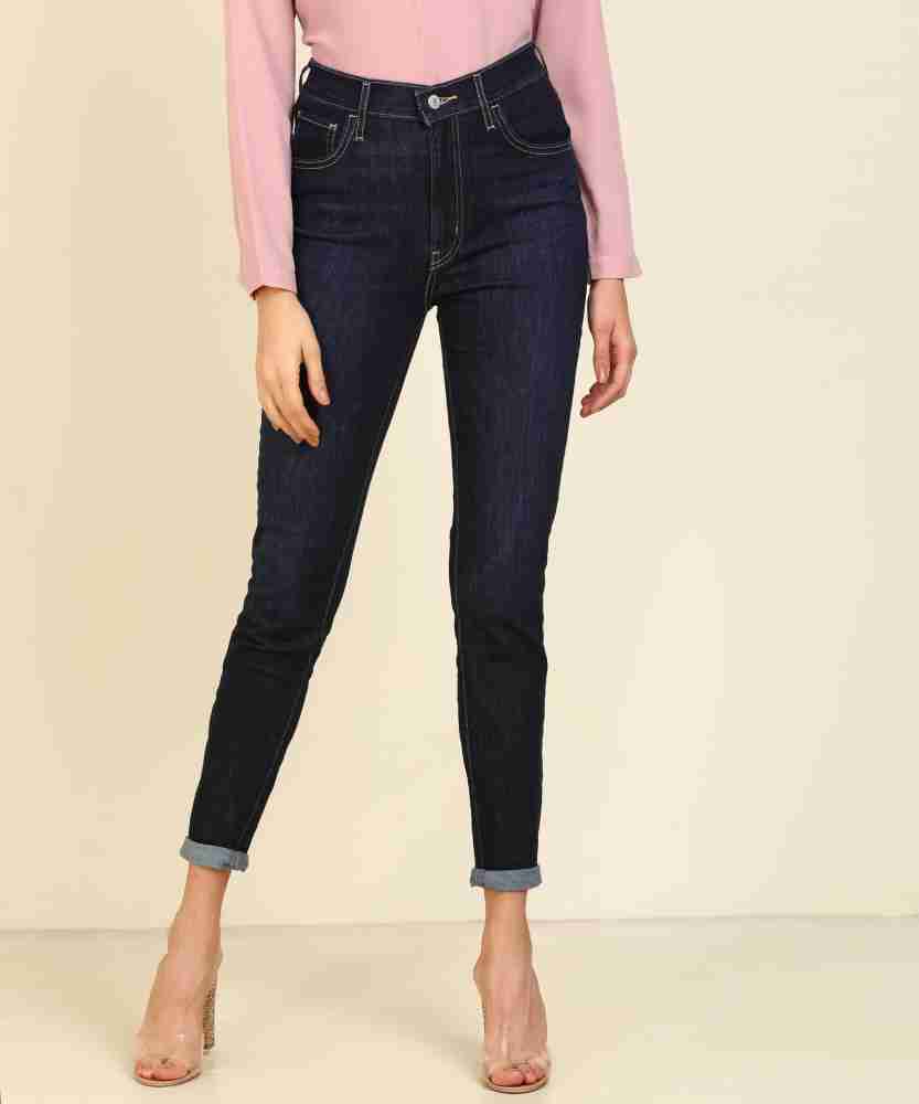 LEVI S Mile High Super Skinny Women Dark Blue Jeans Buy LEVI S Mile High Super Skinny Women Dark Blue Jeans Online at Best Prices in India Flipkart