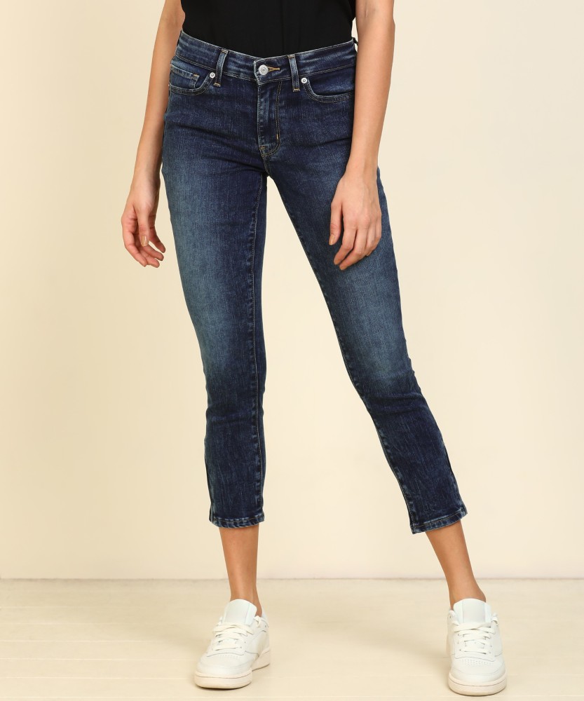 LEVI'S 711 Skinny Women Blue Jeans - Buy LEVI'S 711 Skinny Women Blue Jeans  Online at Best Prices in India