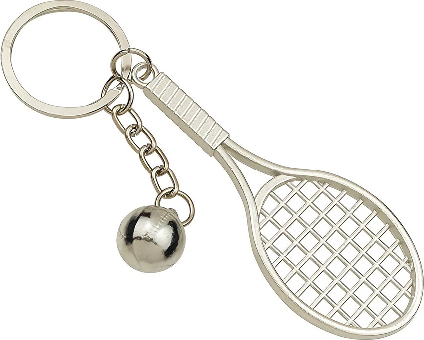 Relicon Sports Tennis Racket Racquet with Ball Design 1 Silver