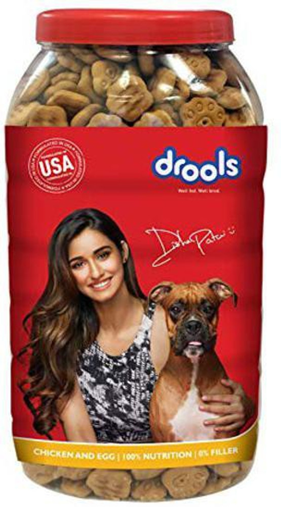 Drools DROOLS BISCUIT CHICKEN AND EGG Chicken 1 kg Dry New Born Adult Young Dog Food Price in India Buy Drools DROOLS BISCUIT CHICKEN AND EGG Chicken 1 kg Dry New