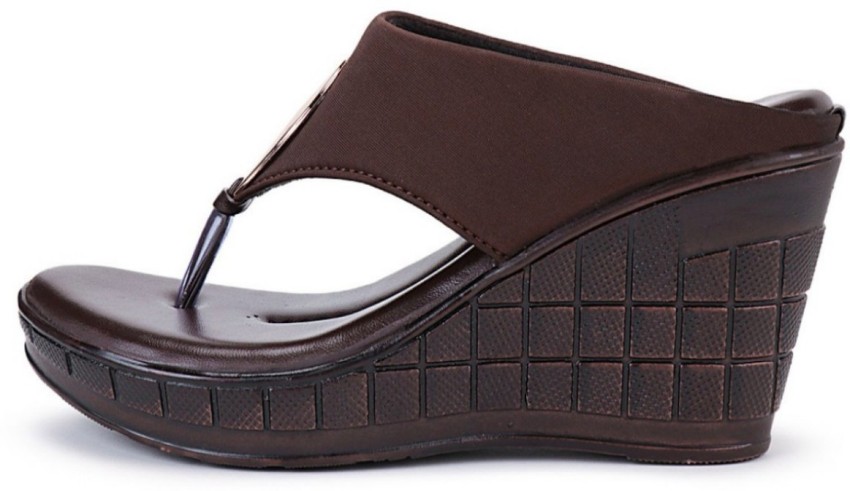 Dark 2024 brown wedges