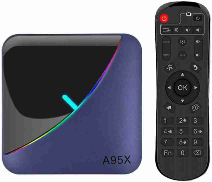Mi Box 4K Android TV 9.0 Smart TV Box, Streaming Device (Black) Refurbished