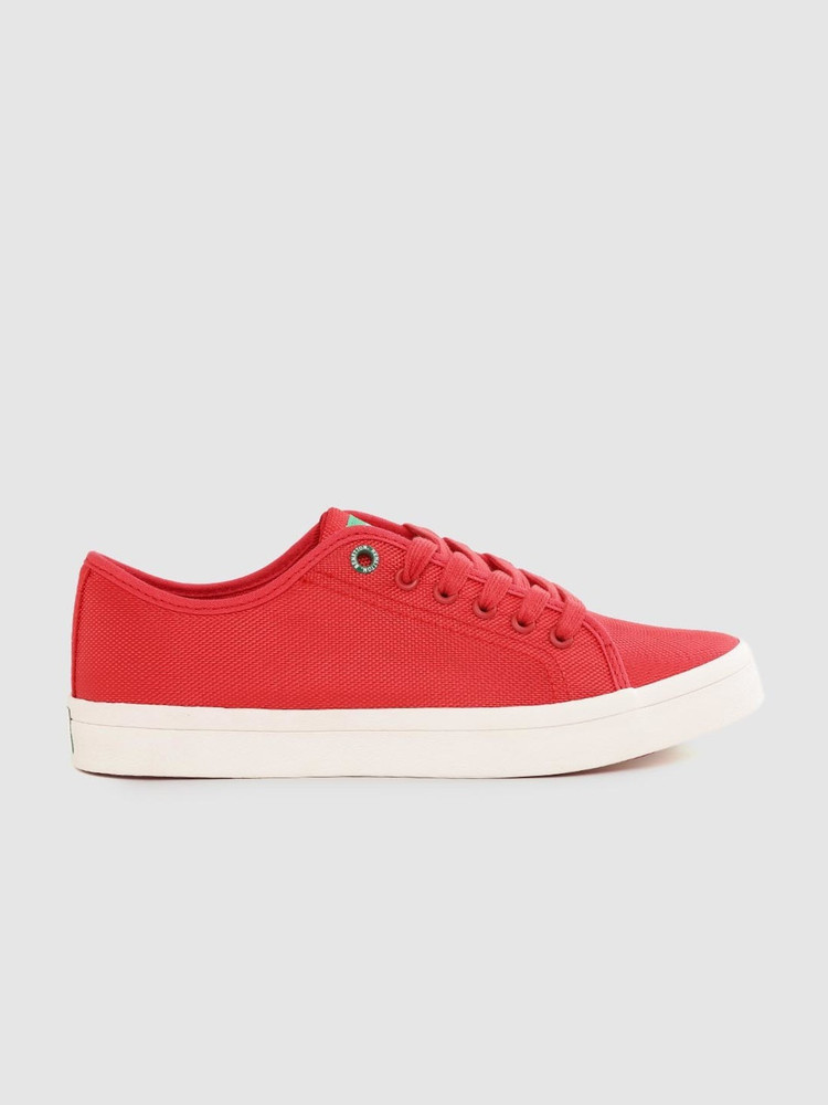 United Colors of Benetton Men Red Sneakers Sneakers For Men