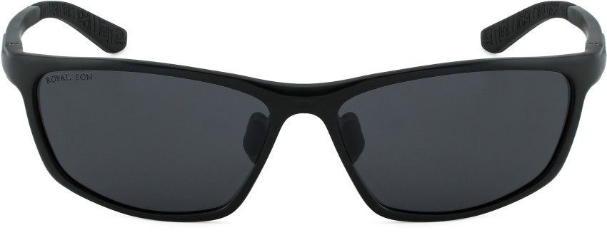 Buy ROYAL SON Sports Sunglasses Black For Men Online @ Best Prices in India