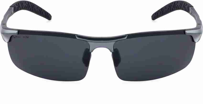 Buy ROYAL SON Sports Sunglasses Black For Men Online @ Best Prices in India