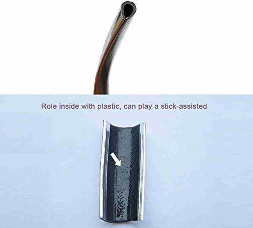PECUNIA Chrome Sticky Car Door Edge Scratch Guard Trim Molding