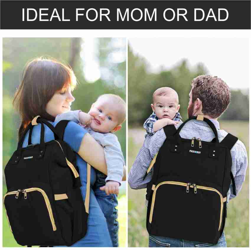 PackNBuy Stylish Premium Multi Purpose Diaper Bag for Mothers Mom Travel Backpack Diaper Bags for Babies Buy Baby Care Products in India Flipkart