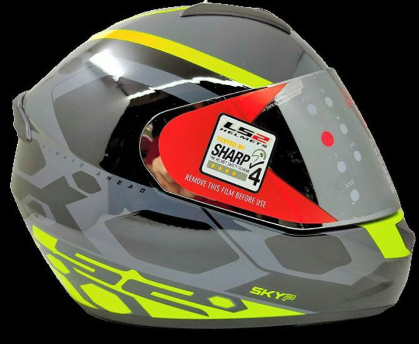 Casco ls2 con visor negro on sale