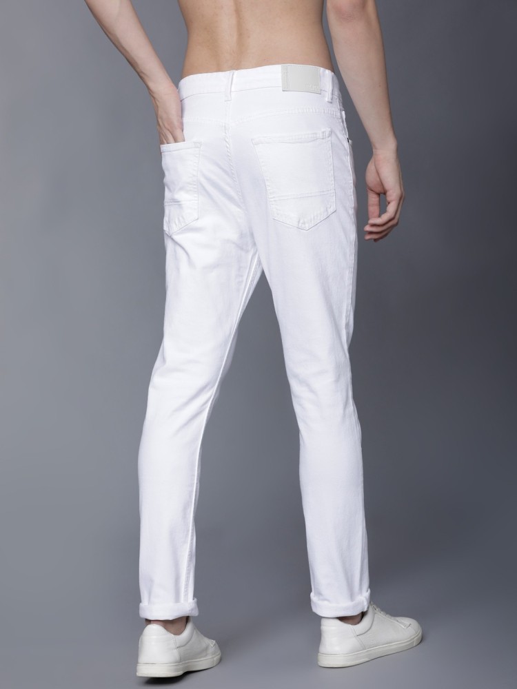 White jeans outlet flipkart