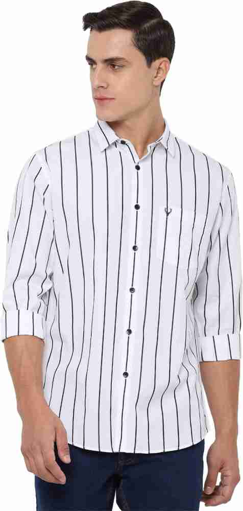 allen solly striped shirt