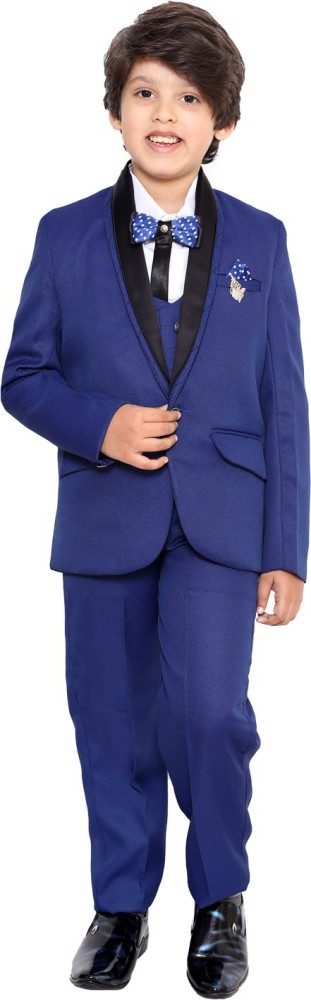 Fourfolds 5 Pice Coat Suit Solid Boys Suit Buy Fourfolds 5 Pice