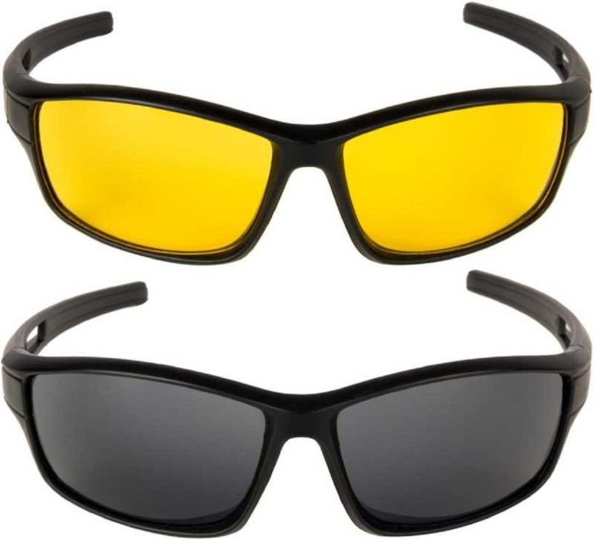 SS2 Yellow Lens Z87+ High Impact Rated Sunglasses - Black – Maxx